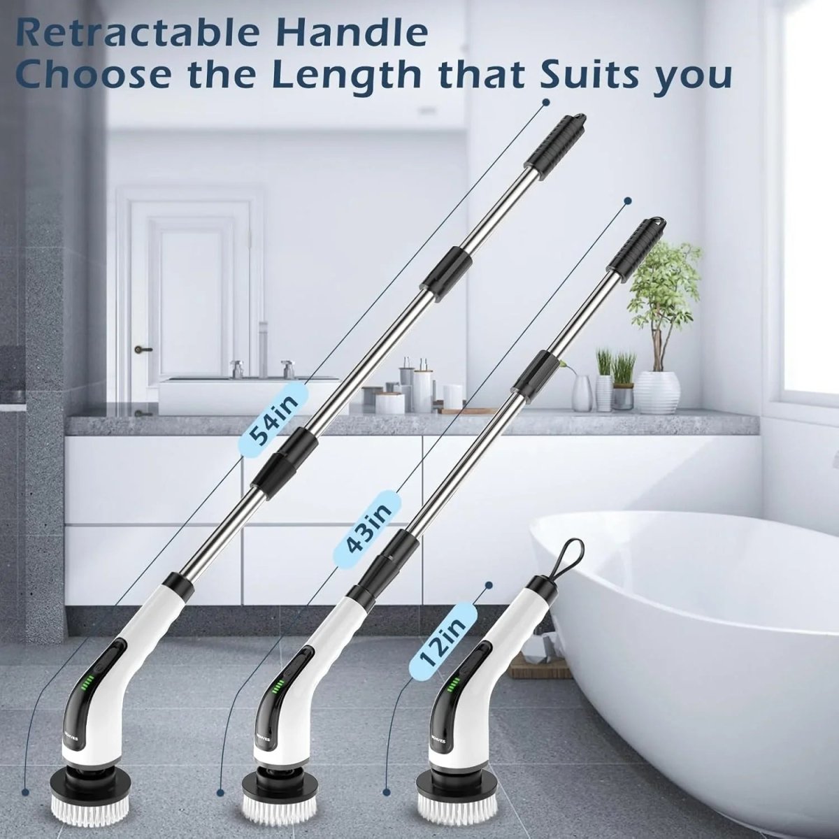 3 in 1 Electric Spin Scrubber Machine - zoré