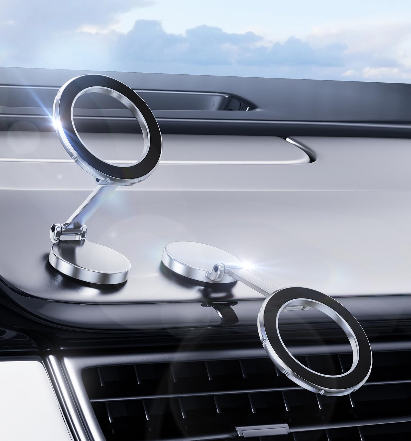 Foldable Magnetic Car Holder