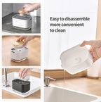 Disassemblable kitchen sponge holder for easy cleaning and drying